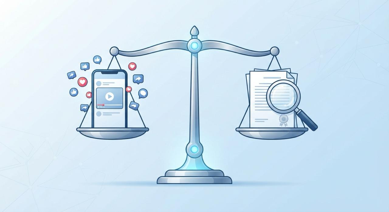 Apakah sebuah konten yang viral dapat menjadi dasar awal penegakan hukum, dan dimana batas antara informasi publik, bukti elektronik, serta tekanan opini masyarakat